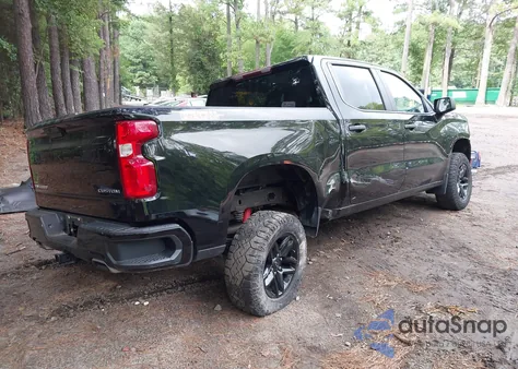 2021 Chevrolet Silverado 1500 4Wd Short Bed Custom Trail Boss из США, поврежденный, VIN 1GCPYCEF3MZ398120